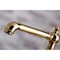 Kingston Brass KS7272PKLBS Duchess Bridge Kitchen Faucet W/Brass Sprayer, Brass KS7272PKLBS - alternate 5